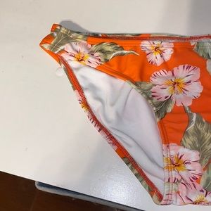 orange floral bikini bottoms!